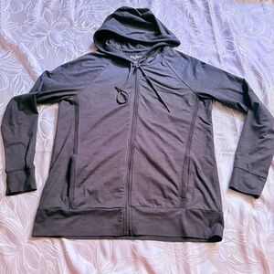 Hyba Green Full-Zip Hoodie - Size Large